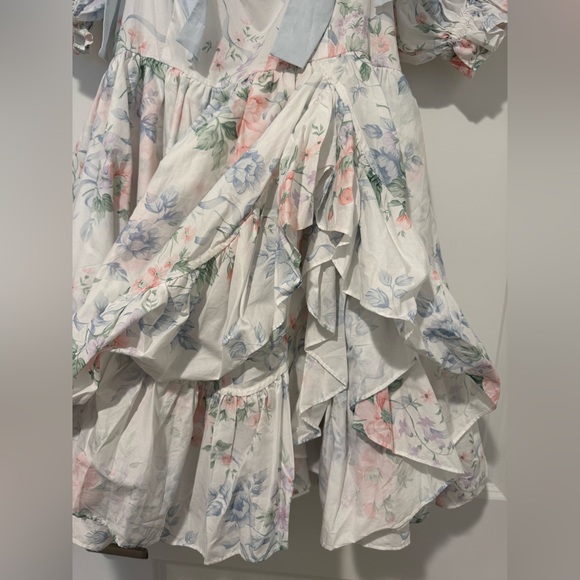 SOLD - Selkie The Mrs Darcy Buttercream Dress - Picture 5 of 9